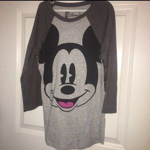 Mickey Mouse baseball tee